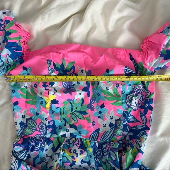NWOT Lilly Pulitzer Zalie Cotton Midi Dress 6 - Picture 11 of 15